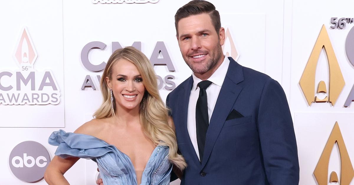 carrie underwood and mike fisher attend the th annual cma awards