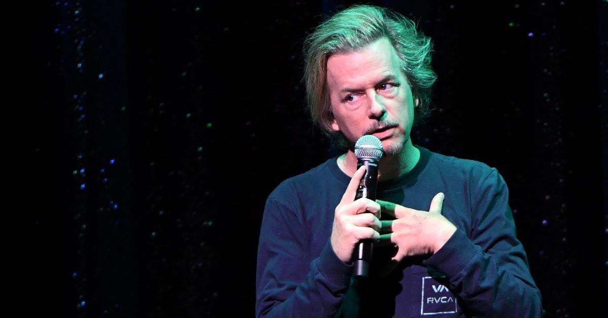 David Spade performs at The Mirage.