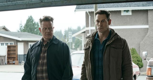 John Cena and Robert Patrick in Episode 1 of 'Peacemaker'