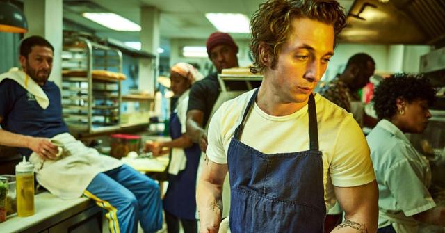 Cooks working in 'The Bear' on Hulu