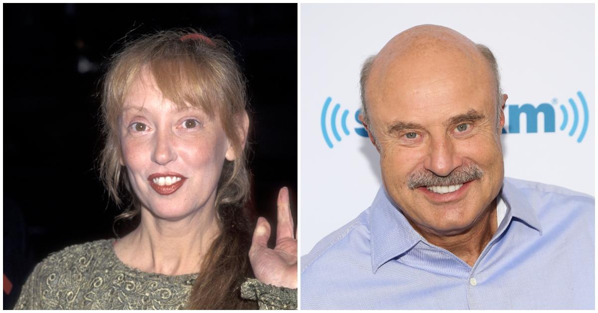 (l-r): Shelley Duvall and Dr. Phil