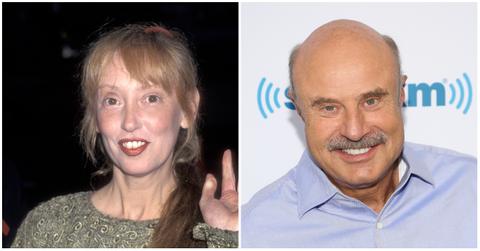 (l-r): Shelley Duvall and Dr. Phil