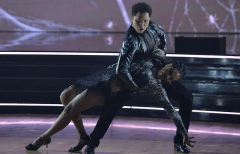 Brandon and Kenya on 'DWTS'