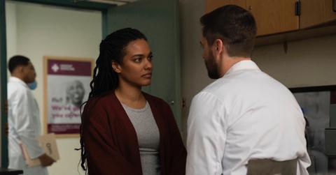 Ryan Eggold as Dr. Max Goodwin, Freema Agyeman as Dr. Helen Sharpe