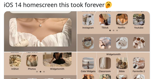 Featured image of post Update Ios 14 Home Screen Layout Ideas Aesthetic : Choosing widgets and customizing your own app icons takes time—but it&#039;s worth it to nail that aesthetic.
