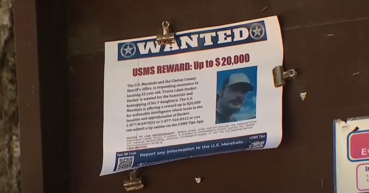 Travis Decker Wanted flyer