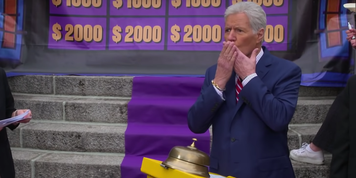 Does Alex Trebek Wear a Wig The Jeopardy Host s Hair Game Is Strong