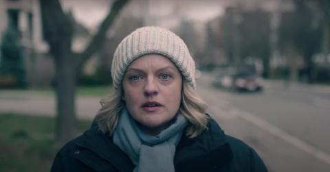 Elisabeth Moss as June on 'The Handmaid's Tale'
