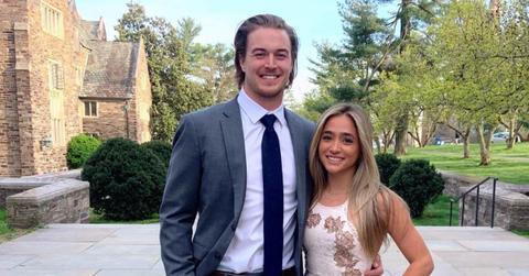 Kenny Pickett and fiancée Amy