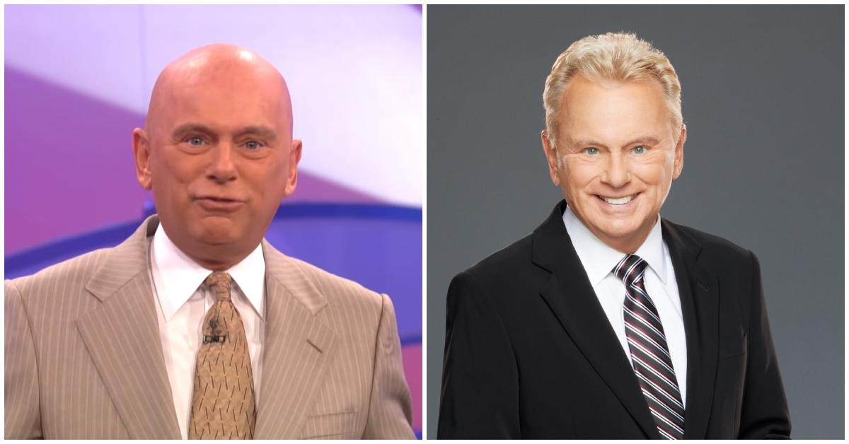 (l-r): Pat Sajak from 'Wheel of Fortune'
