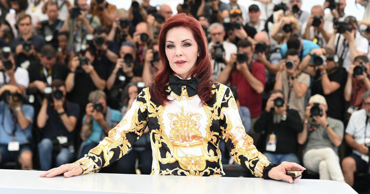 Priscilla Presley attending an event. 