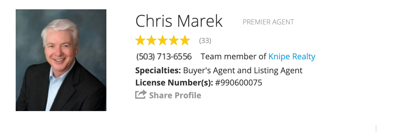 chris marek real estate