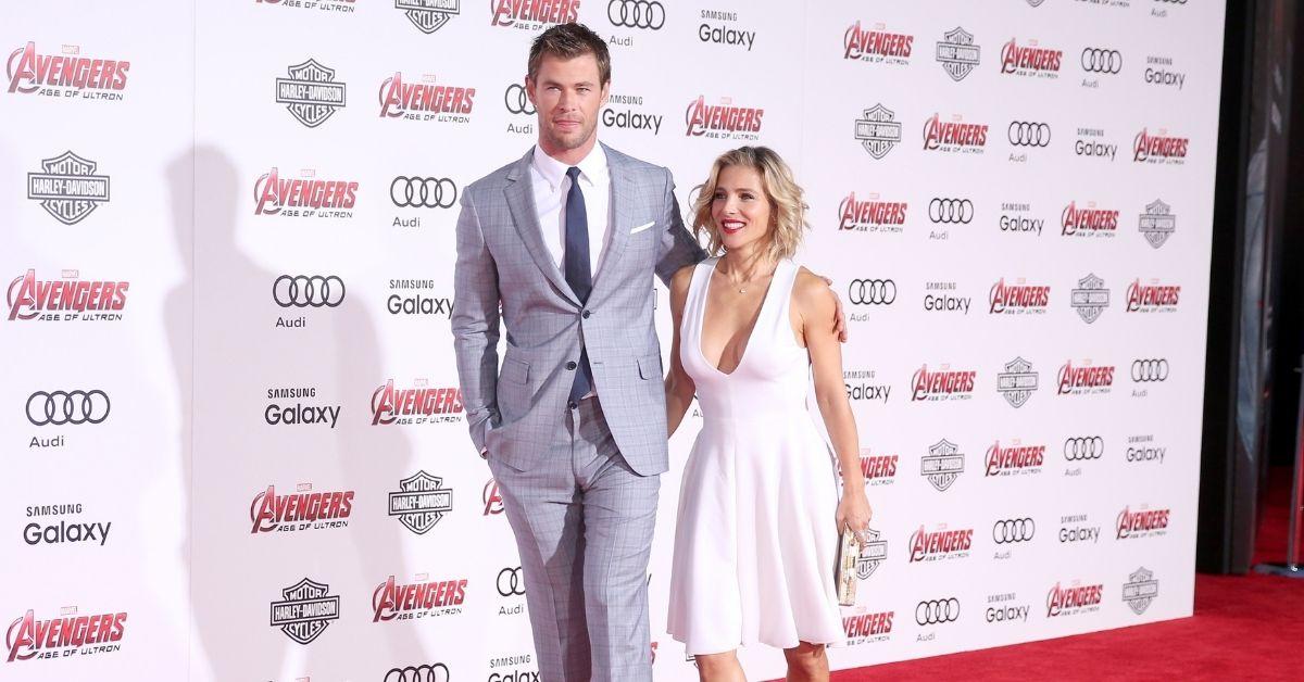 Chris Hemsworth and Elsa Patakyn