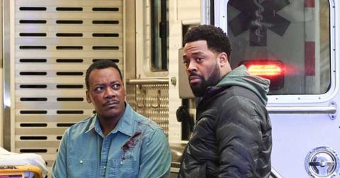 Atwater and Lew in Chicago P.D. on NBC