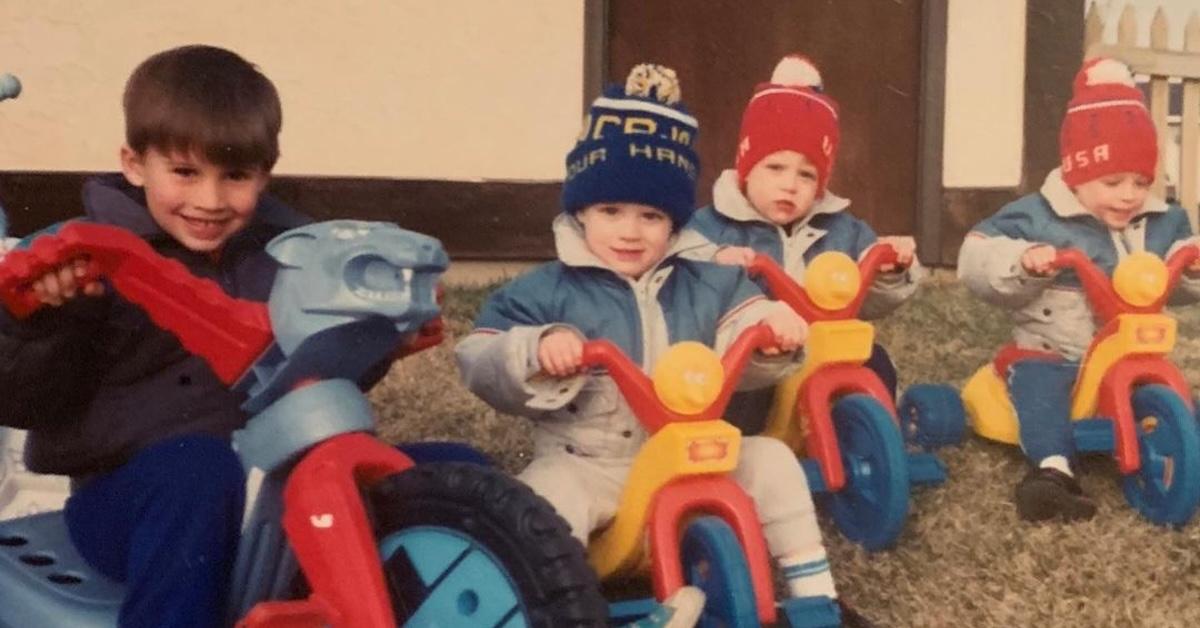 Tom Schwartz and his brothers as kids