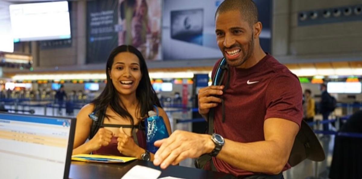 Ana and Jonathan Towns in ‘The Amazing Race’
