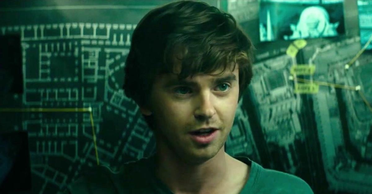 Freddie Highmore as Thom in 'The Vault.'