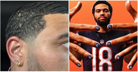 Caleb Williams Reveals His Painted Nails Are Not Just a Fashion Statement