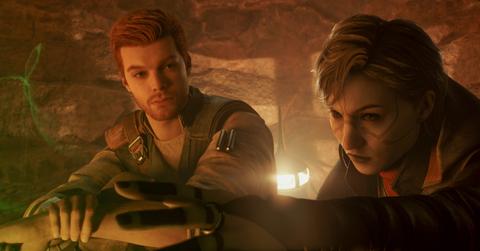 Cal Kestis and Merrin in 'Jedi: Survivor'