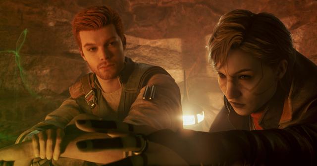 Cal Kestis and Merrin in 'Jedi: Survivor'