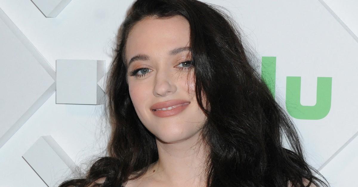 Kat Dennings attending a Hulu premiere