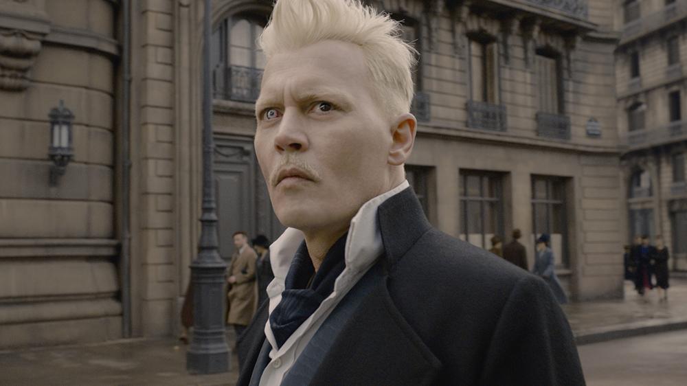 Johnny Depp in 'Crimes of Grindelwald'