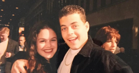 Rachel Bilson and Rami Malek