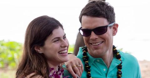 Rachel and Shane in 'The White Lotus'