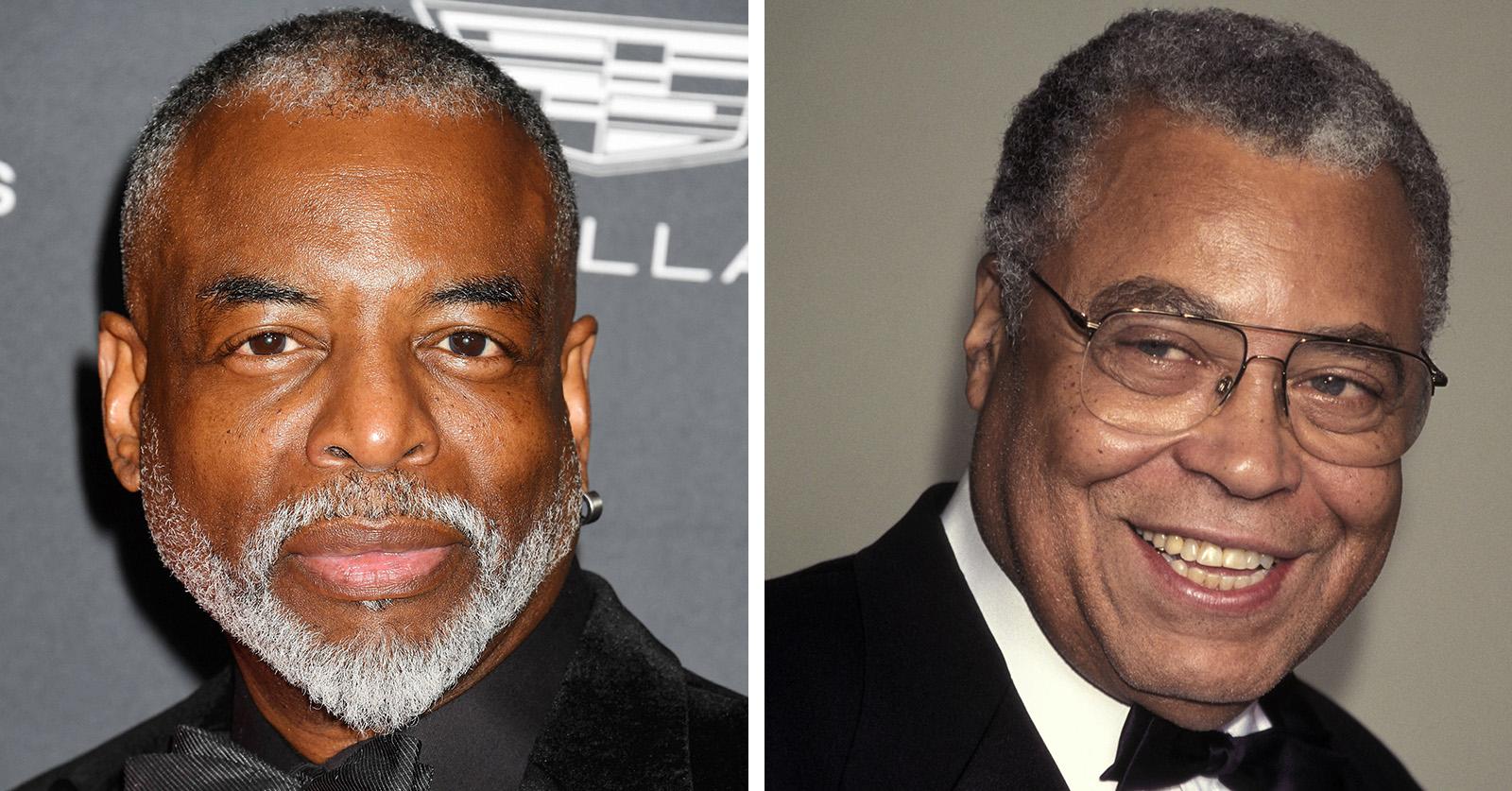 levar burton James earl jones