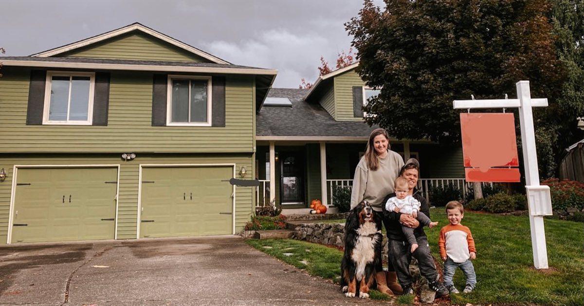 Zach and Tori Roloff and their old house