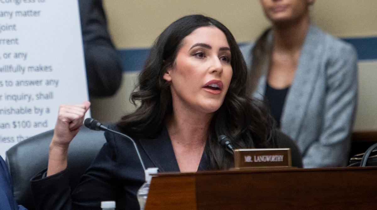 United States Representative Anna Paulina Luna attends a House Committee on Oversight;Accountability markup