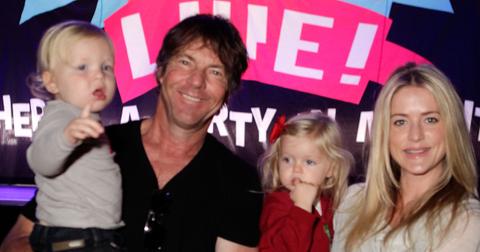 Dennis Quaid, wife Kimberly Quaid and twins Thomas and Zoe in 2009