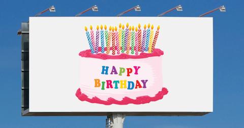 birthday billboard cover