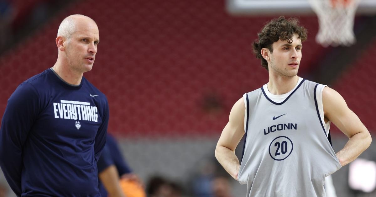 Andrew Hurley working with his father in practice. 