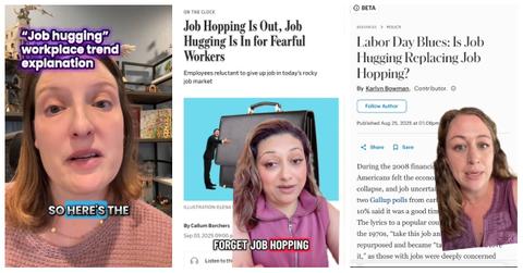 What Is "Job Hugging"? About the New Employment Trend