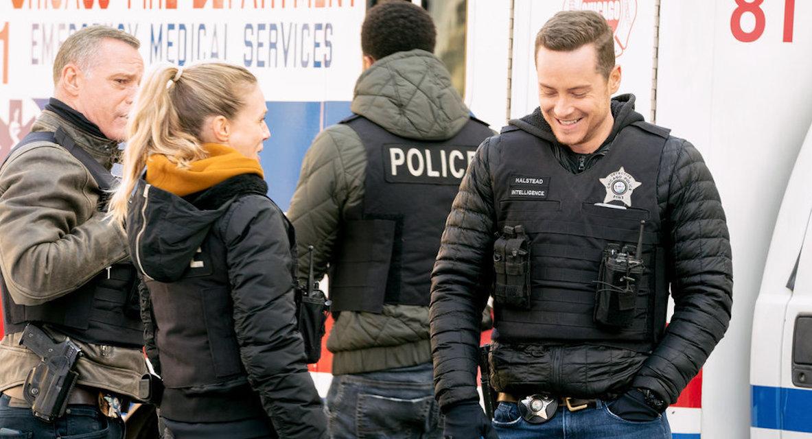 Hank Voight, Hailey Upton, and Jay Halstead on Chicago PD