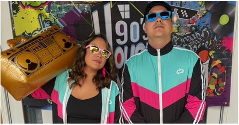 (l-r): Liz Woods and Jayson Zuniga