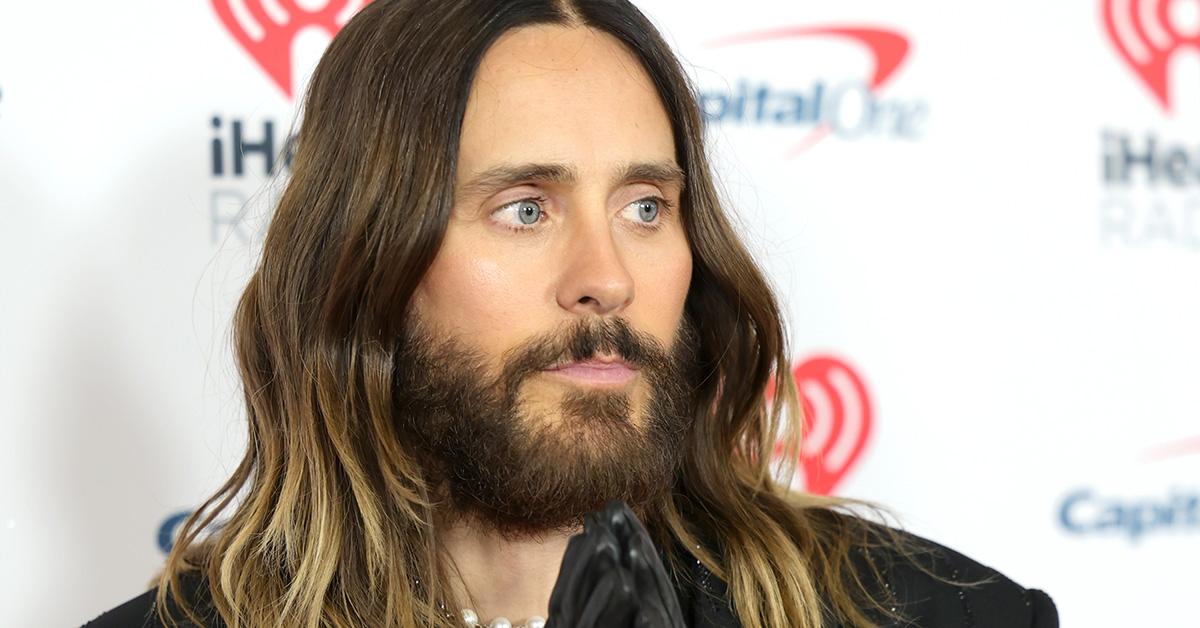 Jared Leto at iHeartRadio z100's Jingle Ball 2023 at Madison Square Garden on Dec. 8, 2023