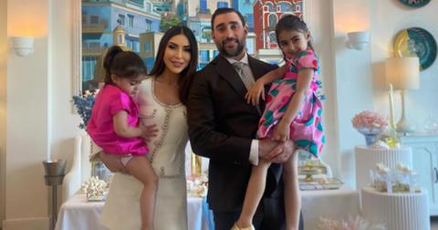 Taleen Marie at an event with her husband and daughters