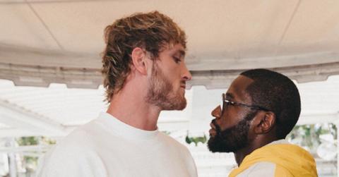 Logan Paul and Floyd Mayweather