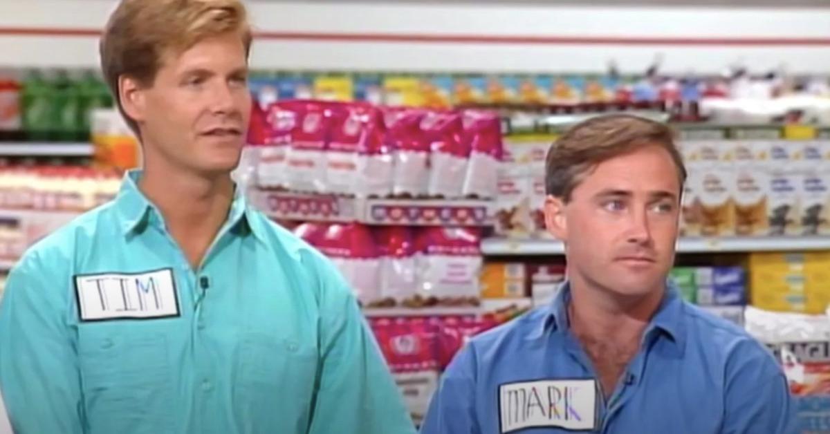 Tim and Mark from 'Supermarket Sweep'