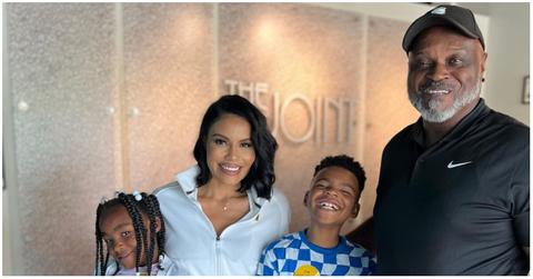 (l-r): Juliana Thornton, Mia Thornton, Jeremiah Thornton, and Gordon Thornton