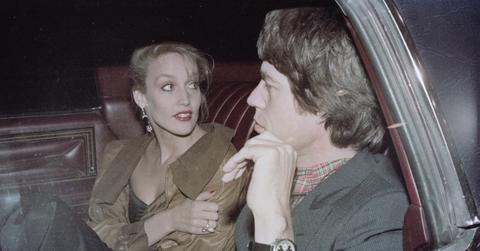 Jerry Hall and Mick Jagger