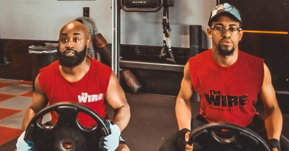 (l-r): Tray Chaney and his son, Malachi