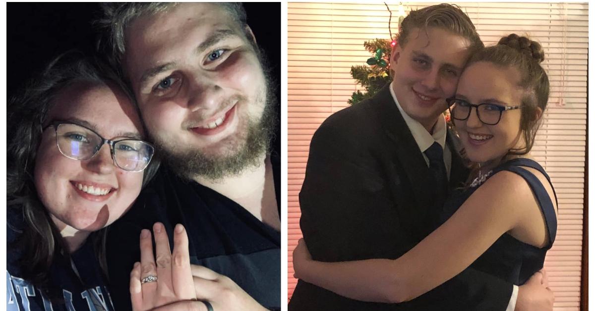 Hallie Marie Tobler and her husband Dylan Tobler