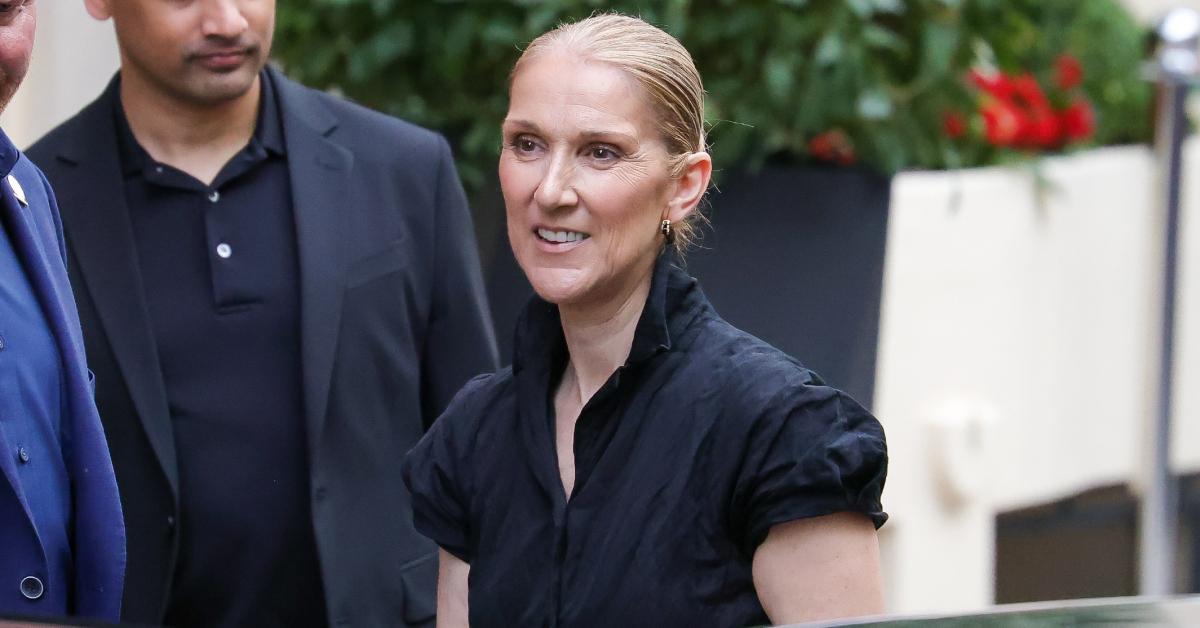 Céline Dion spotted in Paris, France on July 24, 2024.