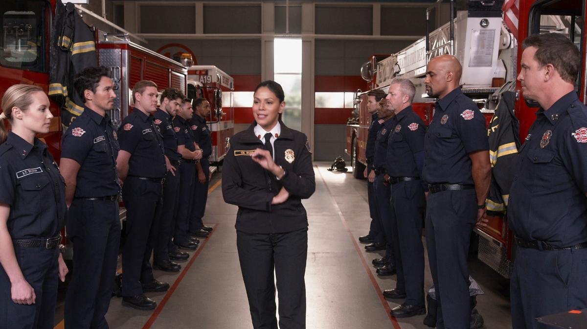 The new Chief Natasha Ross on 'Station 19'