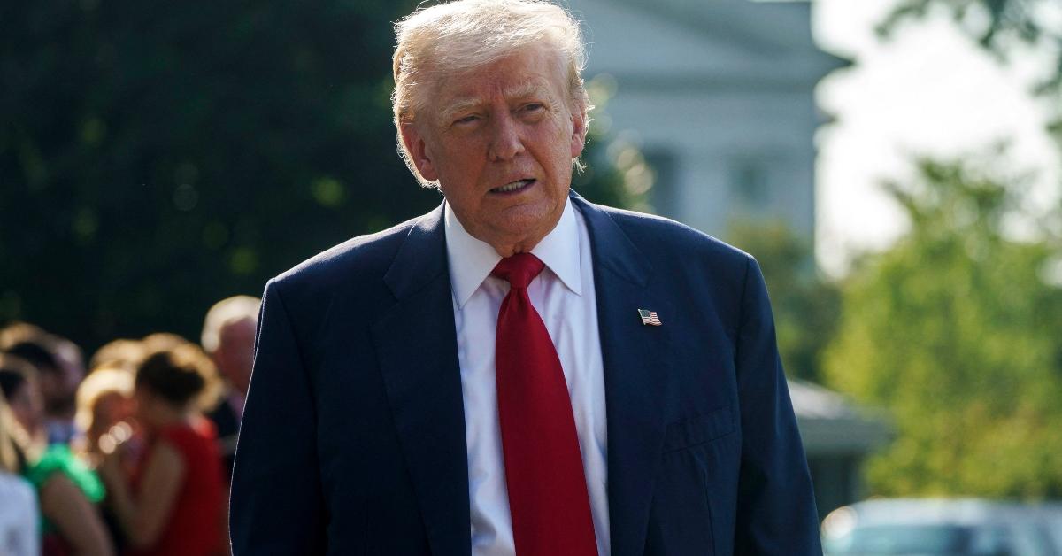 Trump leaves the White House for Scotland.