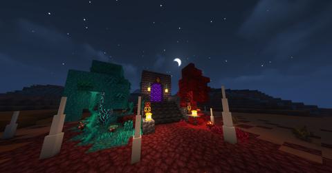 A Nether Portal in 'Minecraft'