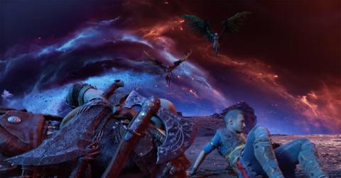 Hrist and Mist fight Kratos and Atreus in 'God of War: Ragnarok'